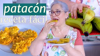 Cómo hacer PATACÓN PERFECTO  Crocante y súper fácil de hacer y nutritivos Hoy Luzkita cocina [upl. by Roda]