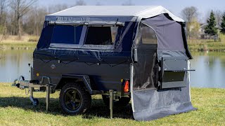 Cultmobil Klappcamper  Faltcaravan Version 20 TPV Böckmann Auf und Abbau ungeschnitten [upl. by Jessee]