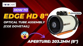 Get Razor Sharp Views with Celestron Edge HD 8 Optical Tube Assembly [upl. by Warfourd]