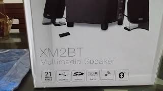 Edifier XM2BT multimedia speaker with bluetooth [upl. by Olbap]