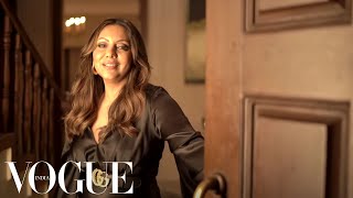 Inside Gauri Khan and Shah Rukh Khans glamorous New Delhi home  Vogue India [upl. by Asilec]