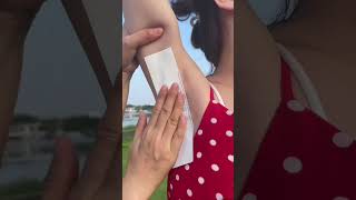 Waxing Your Armpit Hair A Comprehensive Guide 😱 shorts armpit armpitwax armpitwaxing [upl. by Atinit374]