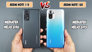 Xiaomi Redmi Note 11s vs Redmi Note 10s  SpeedTest and Camera comparison [upl. by Rebbecca]