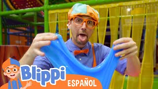 Blippi aprende los cinco sentidos  Aprende con Blippi  Videos Educativos para niños [upl. by Pulchi]