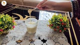 Homemade Condensed Milk in just 2 minutes How to make Condense milk at home by letslearntogether [upl. by Ahsykal399]