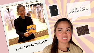 FINALLY A PERFECT WALLET  LV LISA AND CAPUCINES VERT COMPACT WALLET UNBOXING [upl. by Rosenblum]