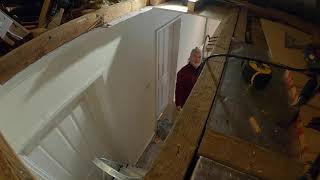 installing a loft hatch [upl. by Ravid]