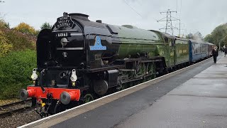 60163 Tornado arriving into Peterborough NVR [upl. by Coretta]