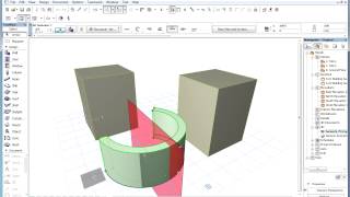 The ARCHICAD MORPH Tool  Splitting a MORPH [upl. by Notsecnirp]