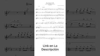 Envíame A Mi Partitura Saxofón Alto Tenor Soprano Trompeta Flauta y Violín [upl. by Suirauqram]