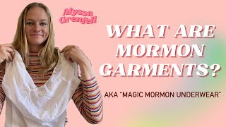 Mormon Garments Explained [upl. by Sykes268]