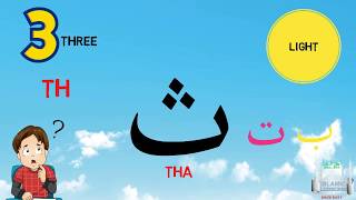 Arabic Alphabet Series  The Letter Tha  Lesson 4 [upl. by Llireva491]