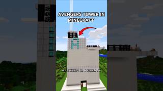 Visit The Avengers Tower in Minecraft [upl. by Sueahccaz]