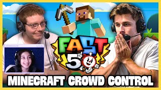 Feinberg AssassinJillian and Ludwig face off in the most scuffed Minecraft speedrun  Fast50 [upl. by Hgielrak]