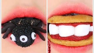 Minute Satisfying ASMR Eating EMOJI FOOD Mukbang 먹방 asmr mukbang emojieatingchallenge candiescho [upl. by Hardin759]