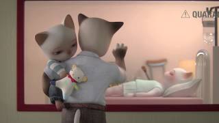 Trois Petits Chats 3D animated short film [upl. by Emlynne703]