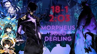 Elsword EU Morpheus Solo Dealing Leveling  Sunken Holy Ground 181 0203 [upl. by Wooster603]