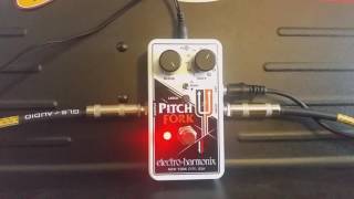 ElectroHarmonix  Pitch Fork Demo and Review [upl. by Tireb]