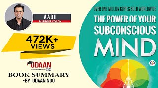 The Power of Your Subconscious Mind  Joseph Murphy  Hindi Book Summary  Aadi Gurudas  Udaan NGO [upl. by Ellwood]