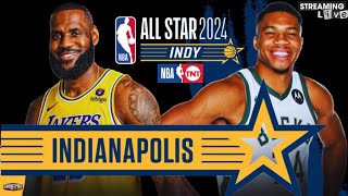 2024 NBA AllStar Game West vs East Live Stream PlayByPlay amp Scoreboard NBAAllStar [upl. by Nosnirb]