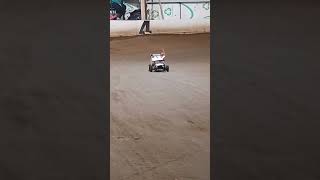 SPRINT CARS coming out of Turn 4 shorts dirttrack ovalracing rccar race shortsvideo [upl. by Day]