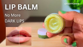 Say Goodbye to DARK LIPS DIY Lip Balm for a Rosy Glow 🌹❤️ [upl. by Nalod]