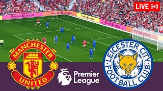 Manchester United vs Leicester City LIVE Premier League 20242025 Full Match Simulation VideoGames [upl. by Horatius133]