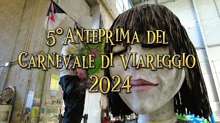 Carnevale di Viareggio 20245°Anteprima del Carnevale di Viareggio 2024 [upl. by Nnylrats]