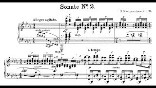 Rachmaninoff Piano Sonata No2 Op36 Lugansky Kocsis [upl. by Jenne583]