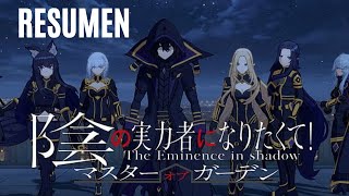 THE EMINENCE IN SHADOW RESUMEN EN UNOS MINUTOS [upl. by Alleris]