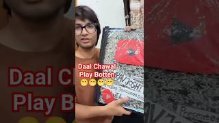 Daal Chawal Play Botten 🤩🤩😁souravjoshivlogs viralvideo [upl. by Ymmak951]