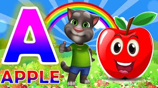 Phonics Song 2 with TWO Words in 3DA For Airplane  ABC Alphabet Songs with Sounds for Children529 [upl. by Enniotna804]