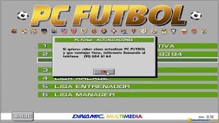 Pc Futbol 2 gameplay PC Game 1994 [upl. by Bowen]