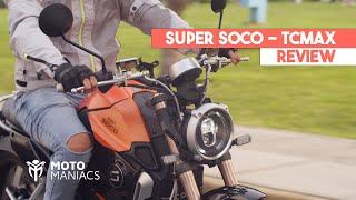 Super Soco TCMAX  REVIEW 2023  ¿Por qué una Moto Eléctrica [upl. by Franckot]