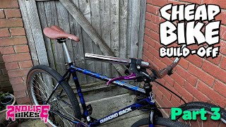 Cheap Bike Build Off  Diamondback Traverse Restoration  parts bin Commuter bike build vintage MTB [upl. by Midas]