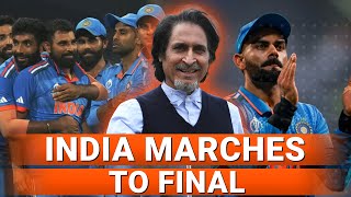 India Marches To Final  Shami amp Kohli outstanding IND vs NZ Semi Final CWC 23  Ramiz Speaks [upl. by Jaquiss131]