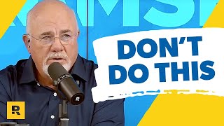 Dave Ramsey Melts 27YearOld’s Dream [upl. by Rock]