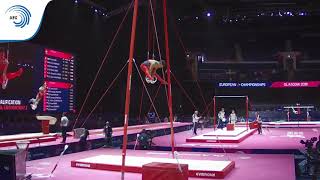 Jamie LEWIS GBR  2018 Artistic Gymnastics Europeans junior qualification rings [upl. by Jacintha363]