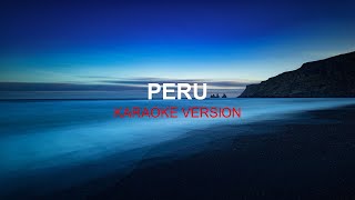 Peru  Fireboy DML amp Ed Sheeran Karaoke Version [upl. by Eada507]