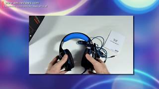 Auriculares Estéreo de Juegos Gaming G2000 Versiontech  UnBoxing Review en Español [upl. by Boonie]