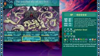 Etrian Odyssey 3 Post Game Finale Final Superboss Abyssal God The Infamous Cthulhu Casino [upl. by Urbana37]