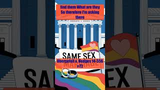 Protect samesex marriage Obergefell v Hodges Landmark MarriageEquality SupremeCourt case 72 [upl. by Avron725]