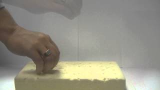 Memory Foam Mattress vs Latex Foam Mattress  Coin Test [upl. by Schonfield216]