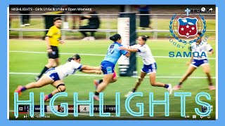 HIGHLIGHTS  Girls U16s amp U18s  Open Womens [upl. by Cacia63]