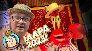 Amusement Park Trade Show IAAPA 2023  Lots of Fun Brand New Theme Park Rides Animatronics [upl. by Sinclair]