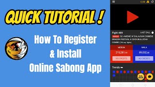 Online Sabong ✅ How To Register amp Install Sabong International App [upl. by Cope613]