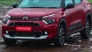 New Citroen Basalt Road Presence and Specifications citroen basalt [upl. by Sotos]