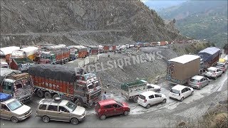 JammuSrinagar Highway Reopens After 5 Hours [upl. by Adnama]