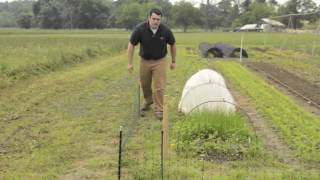 How to install VersaNet® electric netting for gardens [upl. by Erlewine275]