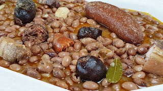 Judias pintas con chorizo ¡FACILES Y ESPECTACULARES [upl. by Amaso]